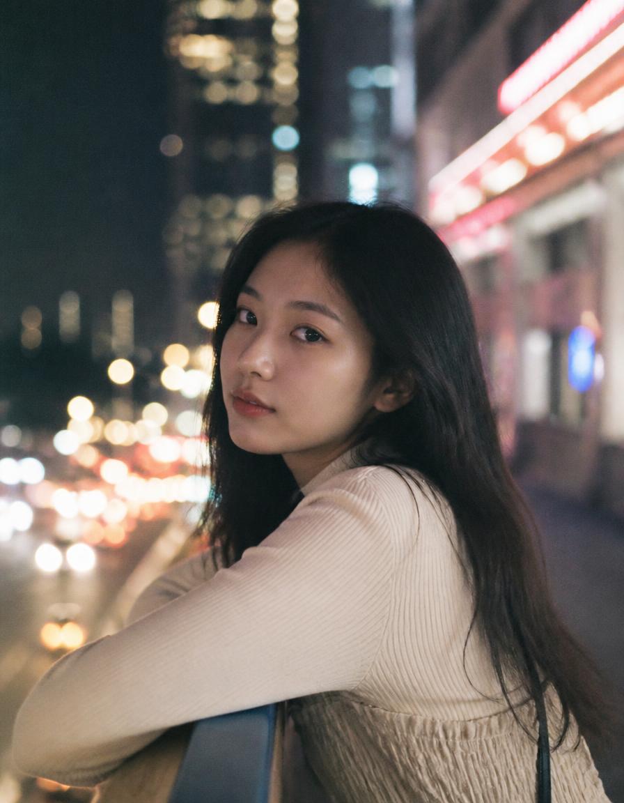 夜色也清晰